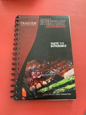 Traeger's Everyday Cookbook - Red & Black Spiral-Bound Cookbook